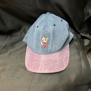 American Threads Blue and Purple Hat Big Boy Employee Cap